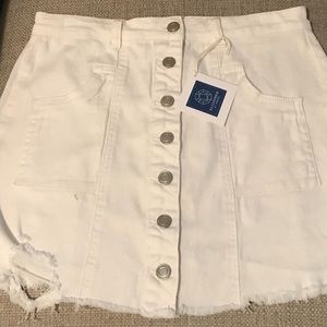 White “Old School Skirt”